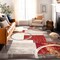 World Rug Gallery Contemporary Abstract Circle Design Soft Area Rug 5'3'' x 7'3'' Multi 307MULTI5X7 - alternate 1